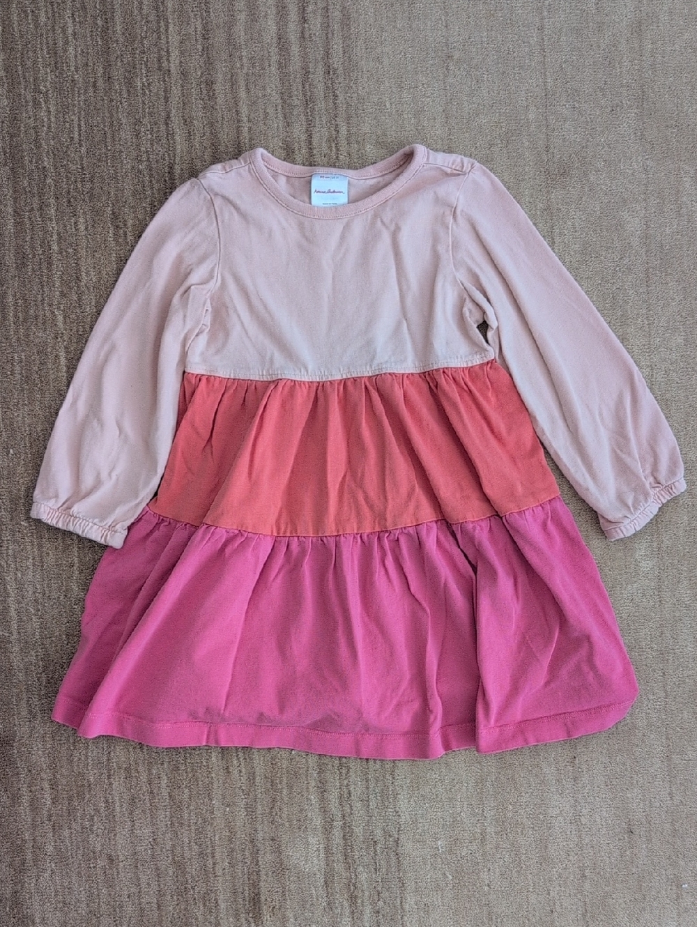 Hanna Andersson 3T Colorblock Twirl Dress